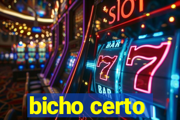 bicho certo